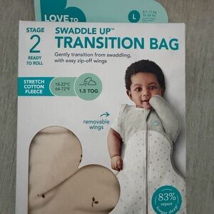 Love to Dream Transition Bag with Cream and Blue